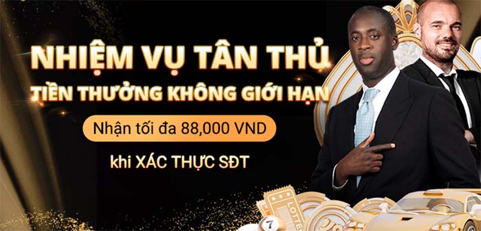 Khuyến mãi K8 – Xác minh số điện thoại nhận 88k miễn phí